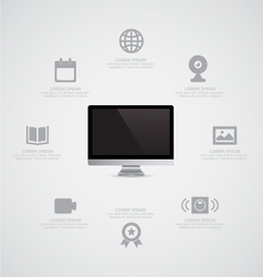 Information transfer Royalty Free Vector Image
