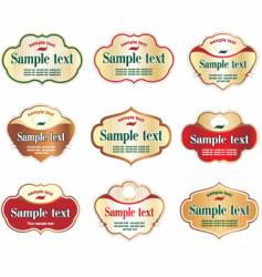 Set of fire design elements Royalty Free Vector Image