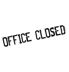 Office closed rubber stamp Royalty Free Vector Image