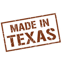 Made in texas Royalty Free Vector Image - VectorStock