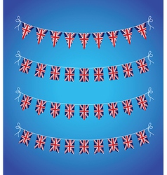Uk bunting Royalty Free Vector Image - VectorStock