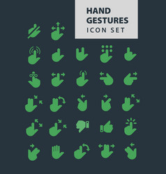 Hand Hold Protect Icon Royalty Free Vector Image