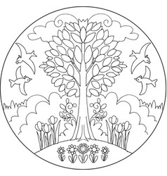 Free Free Tree Of Life Layered Mandala Svg 784 SVG PNG EPS DXF File