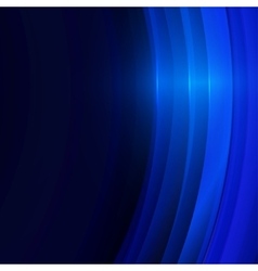 Abstract blue lights effect background Royalty Free Vector