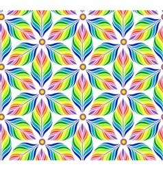 Abstract bright floral seamless pattern Royalty Free Vector