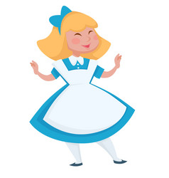 Cute alice Royalty Free Vector Image - VectorStock