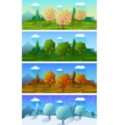 Wallpaper Four Seasons Vector Images Over 330
