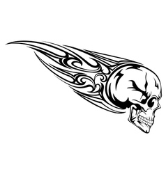 Skull with wings 1 Royalty Free Vector Image - VectorStock