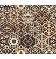 Bright seamless pattern tiles Royalty Free Vector Image