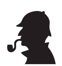 Sherlock holmes Royalty Free Vector Image - VectorStock