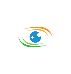 Eye tech logo images Royalty Free Vector Image