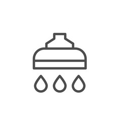 Shower icon set Royalty Free Vector Image - VectorStock