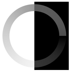 Circular preloader buffer loader element w Vector Image