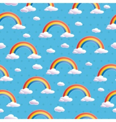 Rainbow dots wallpaper Royalty Free Vector Image