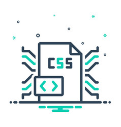 Html5 css3 js icon set web development logo icon Vector Image