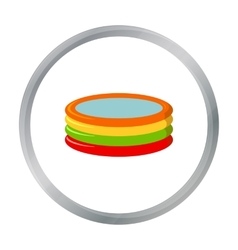Swimming Pool Icon In Cartoon Style Isolated On Vector Swimming Pool Icon In Cartoon Style Isolated On Vector