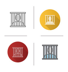 Prisoner glyph icon Royalty Free Vector Image - VectorStock