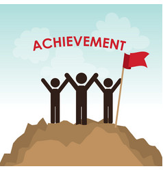 Achievement icon design Royalty Free Vector Image