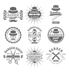 Barber shop vintage Royalty Free Vector Image - VectorStock