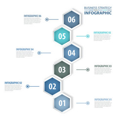 4 modern and clean hexagon design elements Vector Image 4 modern and clean hexagon design elements Vector Image