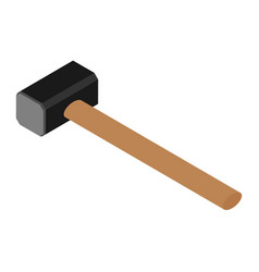 Sledge hammer Royalty Free Vector Image - VectorStock