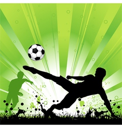 Soccer players Royalty Free Vector Image - VectorStock