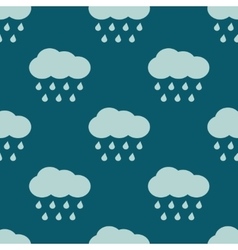 Rain seamless pattern Royalty Free Vector Image