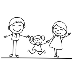 cartoon family