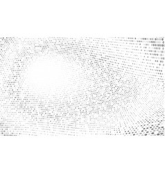 Halftone wave pattern abstract background Vector Image