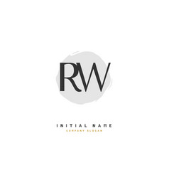 Letter Rw Logo Vector Images (over 780)