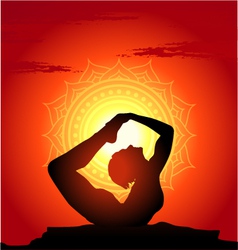 yoga pose wallpaper