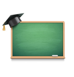 Black School Chalk Board Royalty Free Vector Image