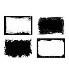 Frame grunge set Royalty Free Vector Image - VectorStock