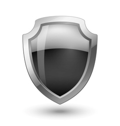 Empty shield Royalty Free Vector Image - VectorStock