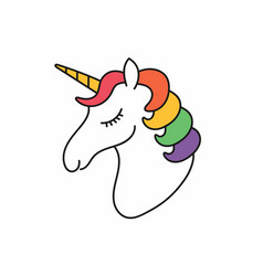 Unicorn Easy Drawing Face - miaeroplano