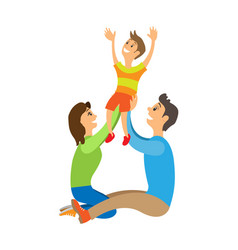 Family Together Royalty Free Vector Image - Vectorstock