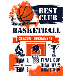 basketball invitation vector images over 130