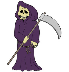 Grim reaper theme image 3 Royalty Free Vector Image