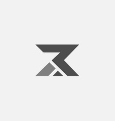 Letter r line logo design creative Royalty Free Vector Image
