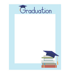 Student 2016 graduation photo frame Royalty Free Vector