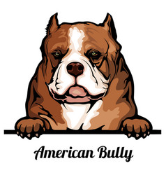 American Bully Dog Vector Images (over 180)