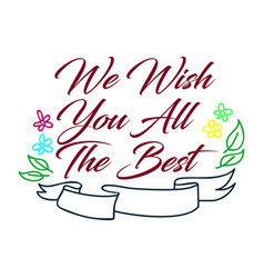 For you hand lettering inscription royalty free vector image