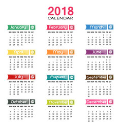 annual calendar