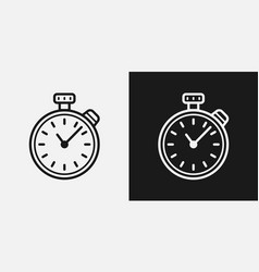Timer application ui design concept Royalty Free Vector