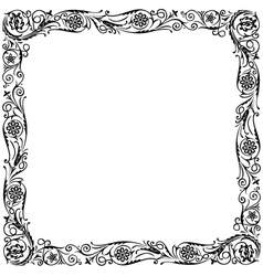 Vintage frame Royalty Free Vector Image - VectorStock