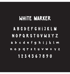 Font Royalty Free Vector Image - VectorStock