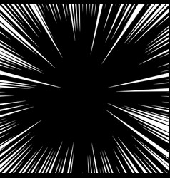 Horizontal speed lines for comic books Royalty Free Vector