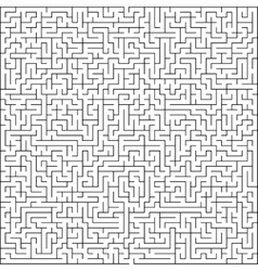 Abstract maze high complexity Royalty Free Vector Image