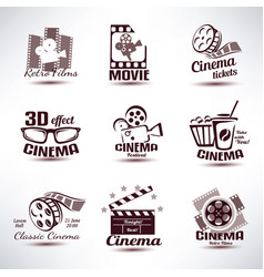 Cinema design Royalty Free Vector Image - VectorStock