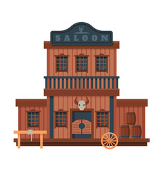 Wild West Saloon Royalty Free Vector Image - VectorStock